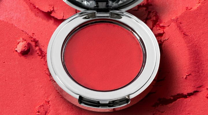 Blush vermelho