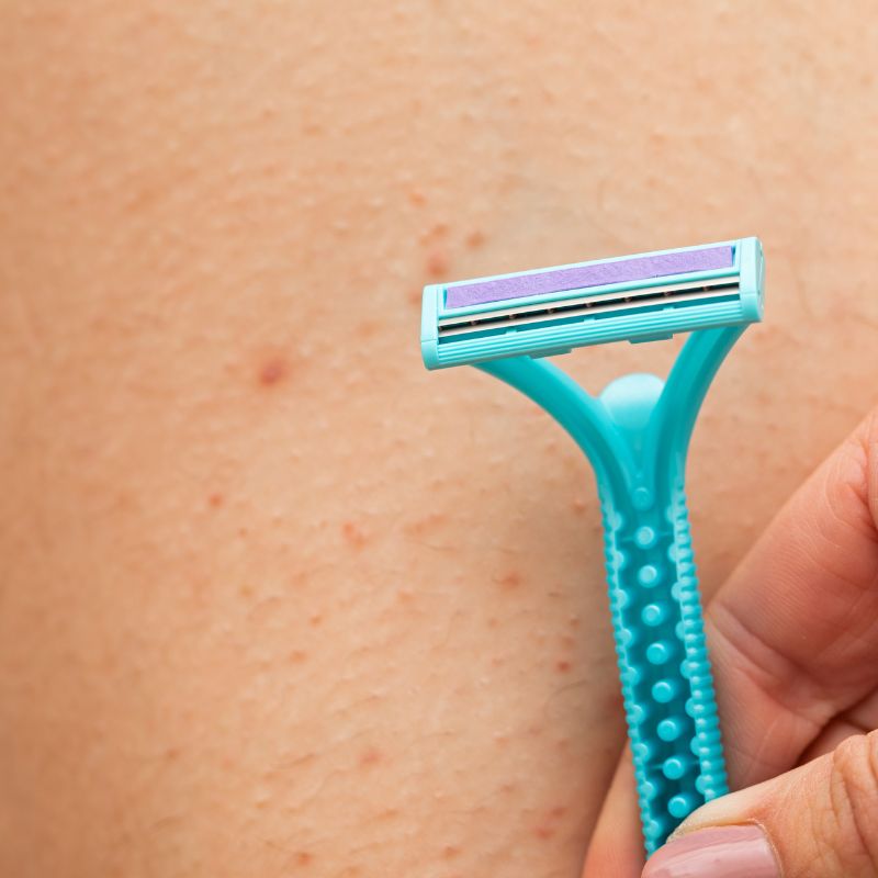 lamina de depilação