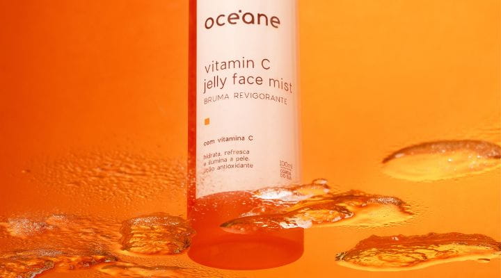 Imagem da embalagem da bruma Jelly Face Mist com vitamina C pura.