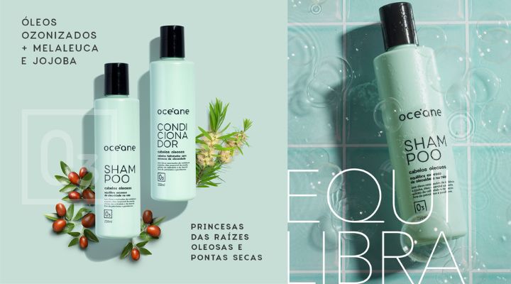 Shampoo e condicionador océane