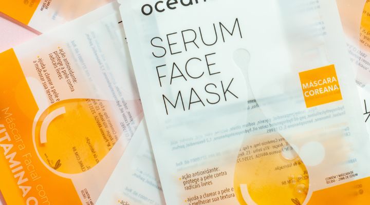 serum face mask vitamina c