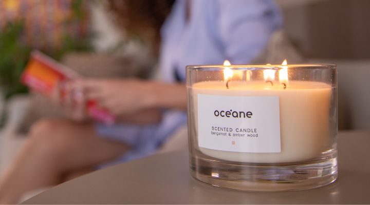 vela aromática da oceane