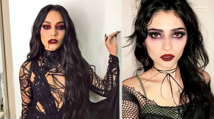 modelo maquiada de vampica