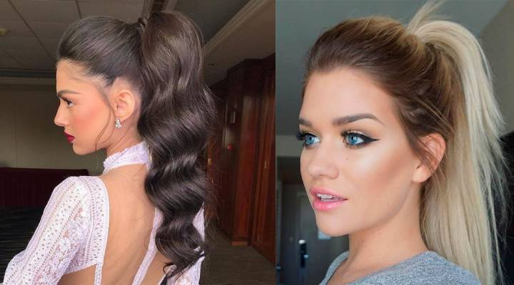 modelo com cabelo ondulado