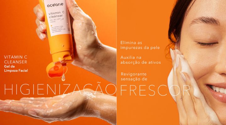 gel vitamina para limpeza oceane
