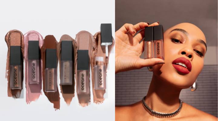 modelo mostrando sombras da oceane