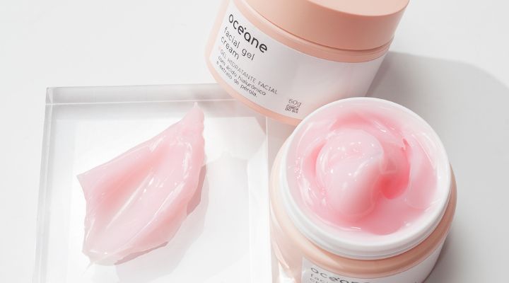creme de hidratação facial rosa