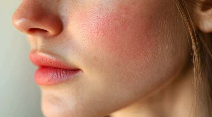 pele com rosacea