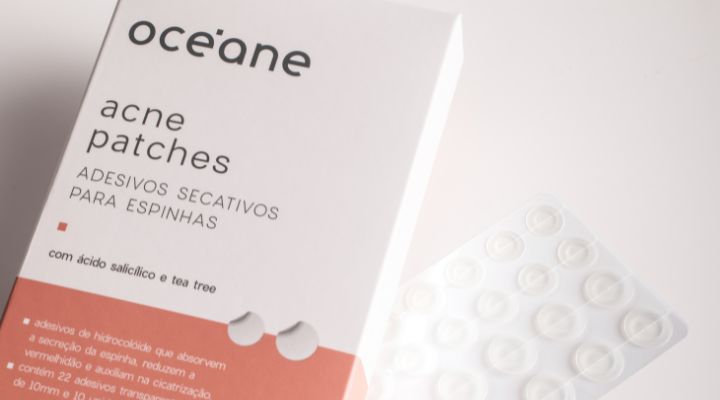 Adesivos secativos para espinhas Oceâne