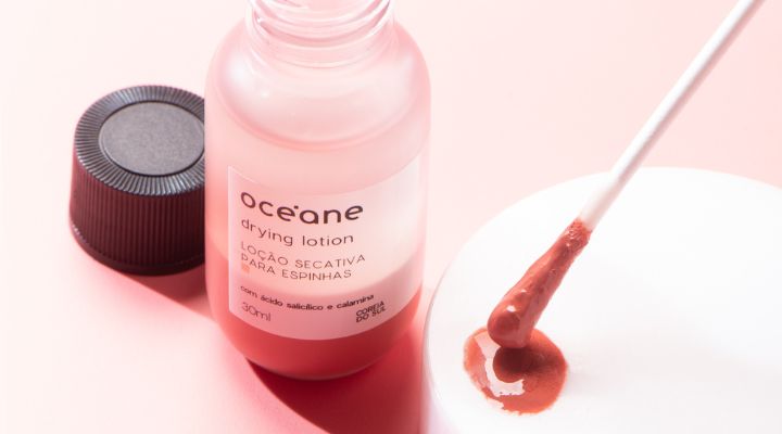 Loção secativa para espinhas da Oceane