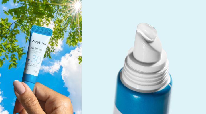 Balm labial Oceano com proteção solar SPF 30