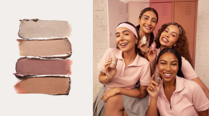 texturar do iluminador da oceane