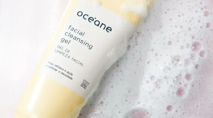 Gel de limpeza facial Oceâne em espuma