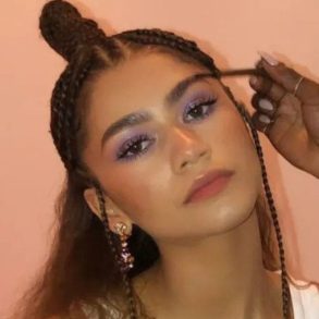 zendaya se preparando para a série euphoria