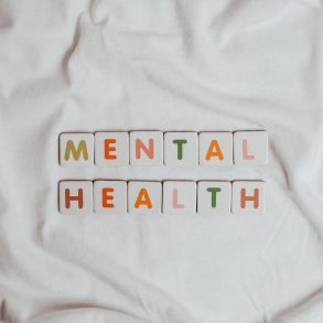 letras enscrevendo saude mental